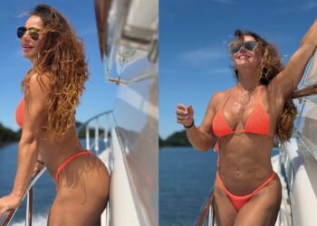 Viviane Araújo exibe curvas na semana do aniversário