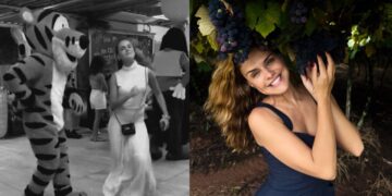 Solteira, Paloma Bernardi dança com Tigrão