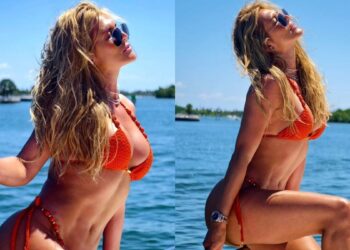 Lívia Andrade posa de biquíni em Miami: “Beleza insuperável”