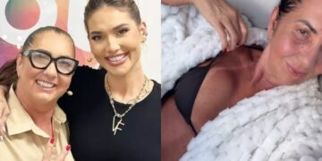 De biquíni, mãe de Virginia Fonseca mostra resultado de cirurgia