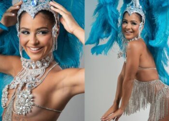 Giullia Buscaccio vai estrear como musa da Vila Isabel