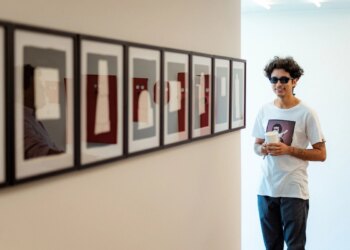 Artista Raylton Parga leva abstração à mostra no Teatro Nacional