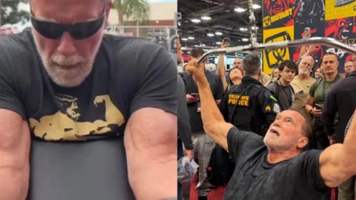 Aos 78 anos, Arnold Schwarzenegger mantém rotina intensa de treinos