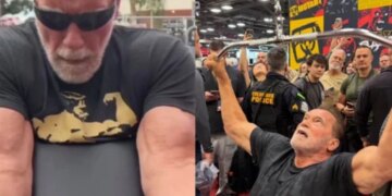 Aos 78 anos, Arnold Schwarzenegger mantém rotina intensa de treinos