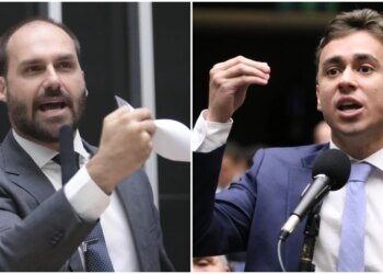 Entenda o desentendimento entre Eduardo, Nikolas, Michelle e Flávio Bolsonaro