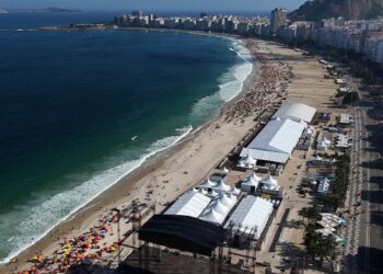 Rio de Janeiro entra, de vez, no clima do show da Shakira