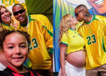 Léo Santana comemora 38 anos em clima de Copa do Mundo