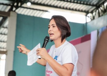 O incômodo de Michelle Bolsonaro com a candidatura de senador do PL ao governo do DF