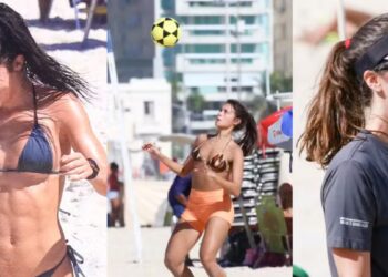 Alane, Jade Picon e mais famosas curtem sexta em praia, no Rio