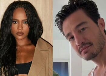 Atriz de ‘A Nobreza do Amor’ é vista aos beijos com Tiago Iorc