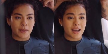 Bella Campos se emociona e chora com transformação no visual