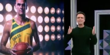 Tadeu Schmidt chora copiosamente ao homenagear o irmão