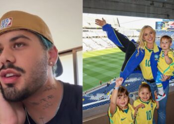 Zé Felipe impõe nova rotina aos filhos após viagem com Virginia