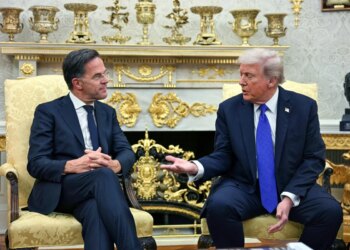 Trump dispara contra a Otan após se reunir com o secretário-geral da aliança