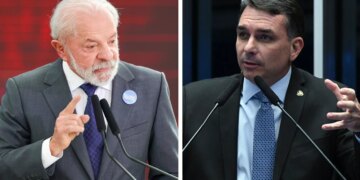 As intenções de voto de Lula e Flávio Bolsonaro em Pernambuco, segundo o Real Time Big Data