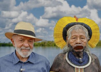 Apesar de críticas, cacique Raoni declara apoio a Lula na eleição de outubro