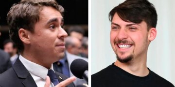 Nikolas chama Jair Renan, filho de Bolsonaro, de ‘toupeira cega’