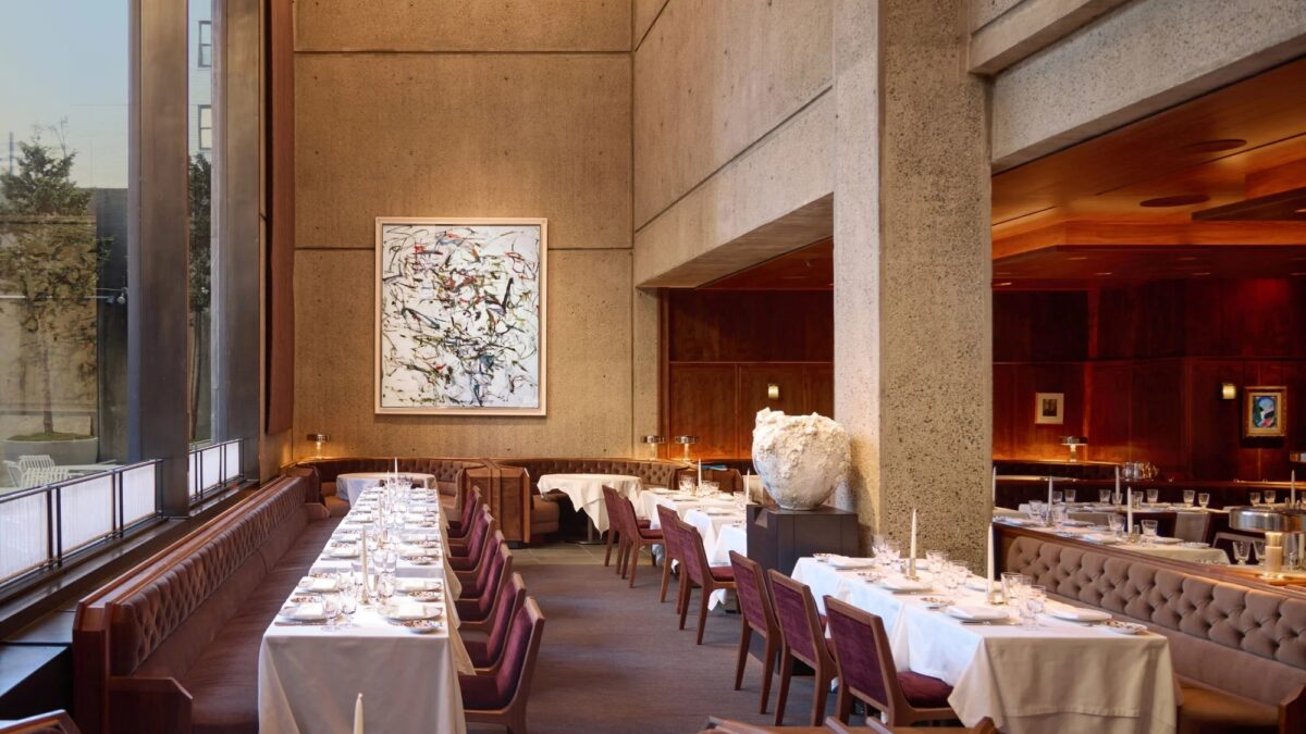 Um restaurante para fãs de arte: o Marcel, na Sothebys, é o novo hotspot gastronômico de NY