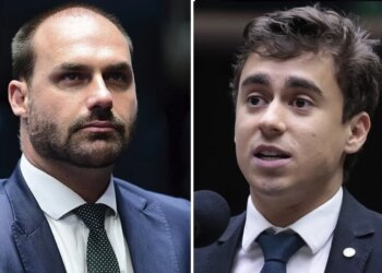 ‘Não é inteligente’: a resposta de Flávio Bolsonaro sobre a postura de Eduardo contra Nikolas
