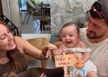 Bebê de Arrascaeta vira xodó da torcida do Flamengo: “Mascotinho”