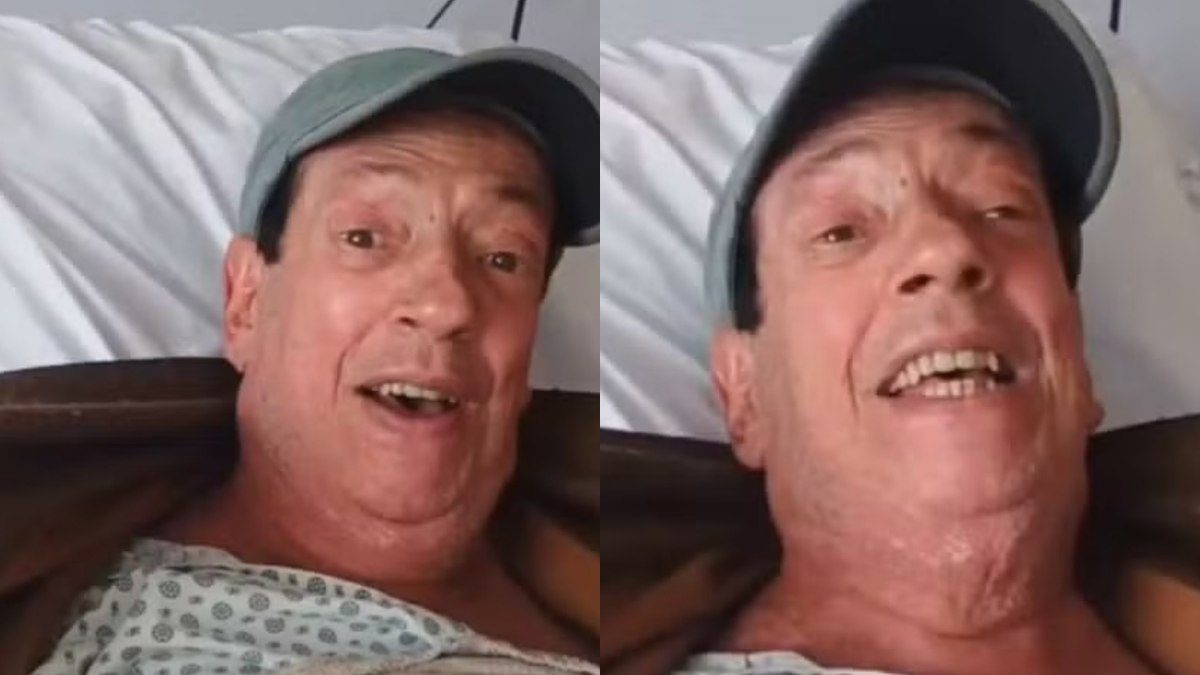Marcos Oliveira surge pela primeira vez após cirurgia: ‘Pronto’