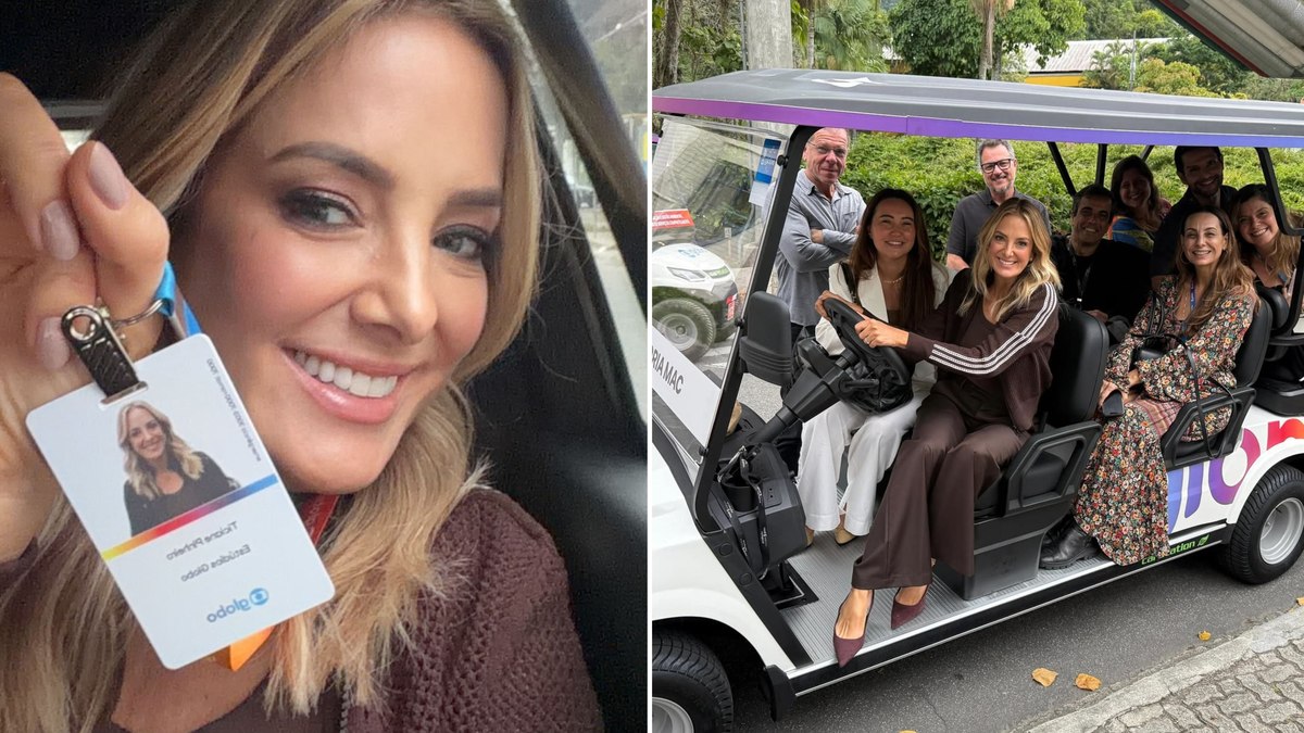 Ticiane Pinheiro se atrapalha em estreia nos estúdios Globo