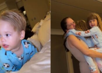José Leonardo, filho de Virginia, tem crise de ciúmes da babá