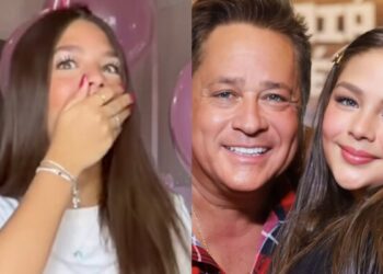 Leonardo choca neta com presente inusitado: ‘Vai dar para trazer’