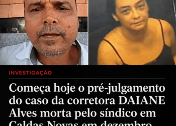 Exclusivo: Justiça inicia audiência do caso Daiane Alves, corretora morta por síndico em Caldas Novas