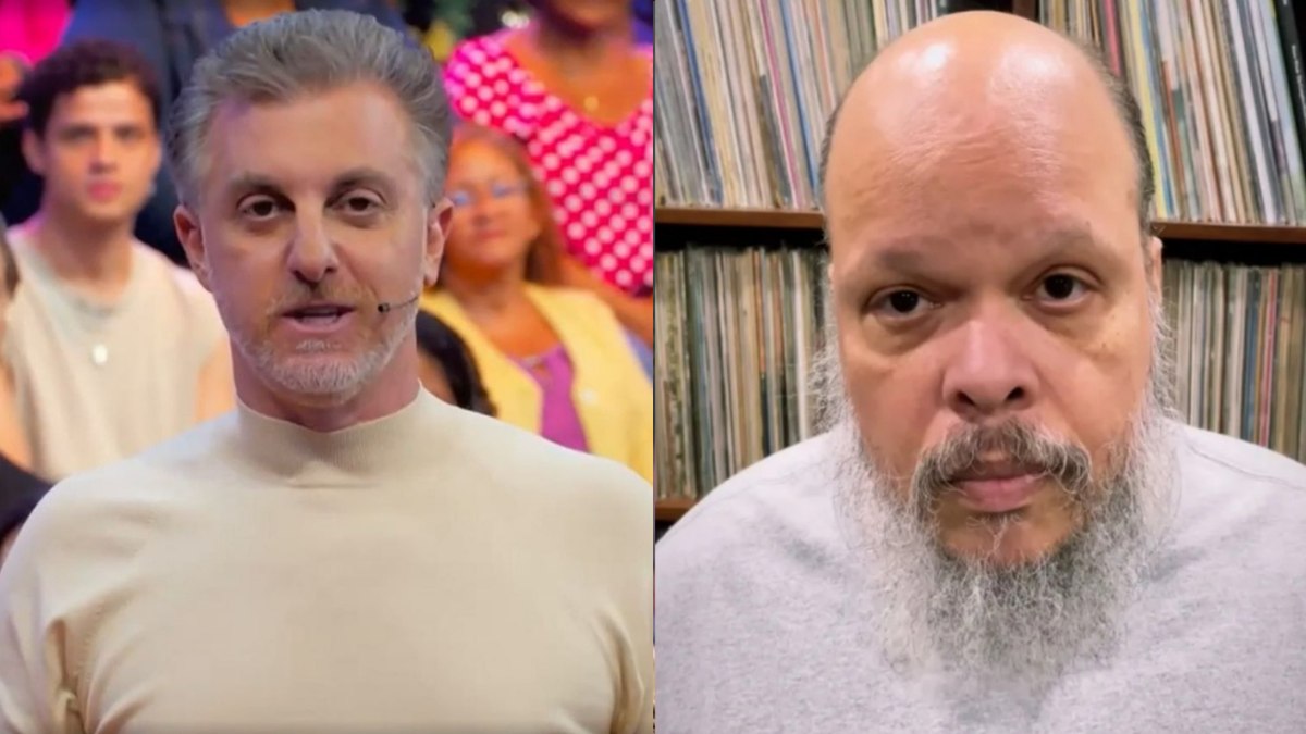 Ed Motta é motivo de piada no ‘Domingão’ e Luciano Huck reage