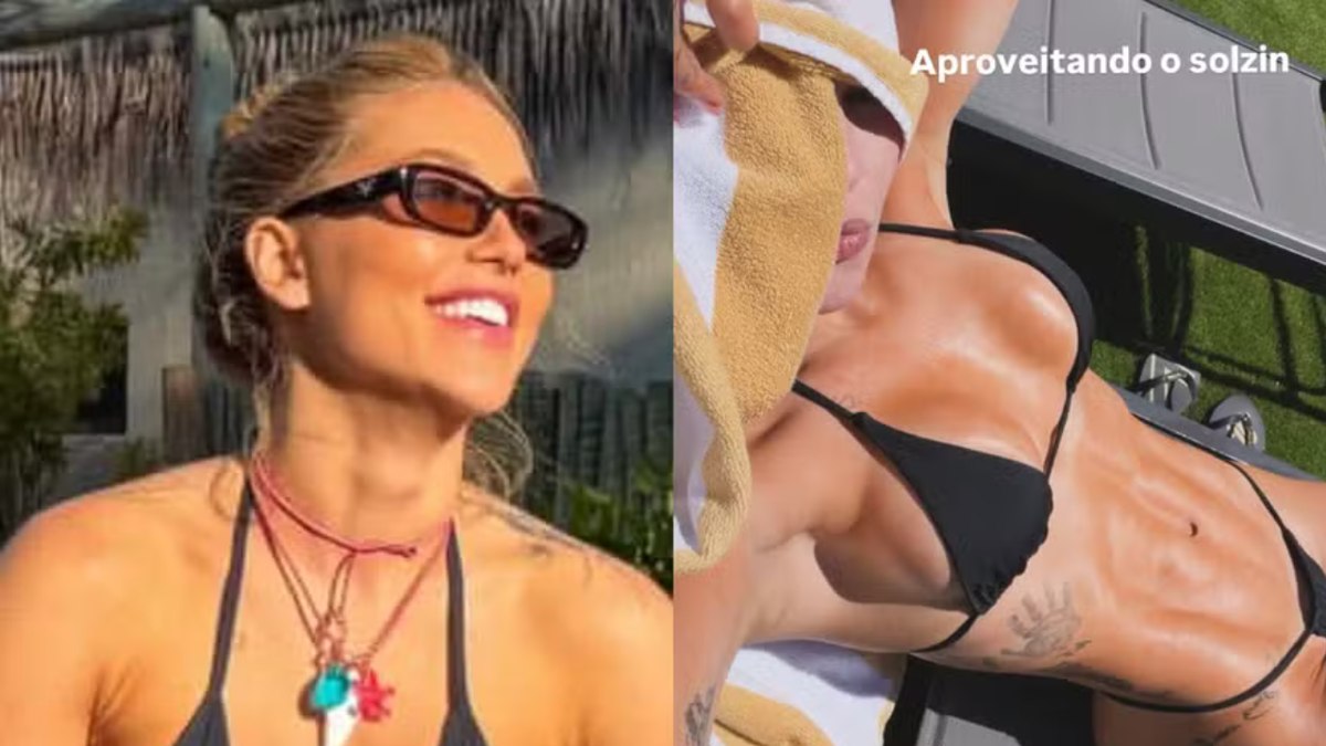 Virginia posa de biquíni e destaca beleza corporal na Espanha