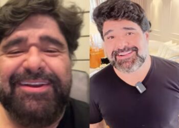 Cantor Fabiano Menotti elimina 60 kg e choca fãs