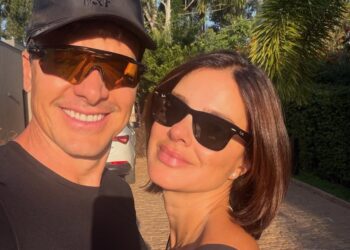 Em momento a dois, Vera Viel e Rodrigo Faro celebram feriado com descanso