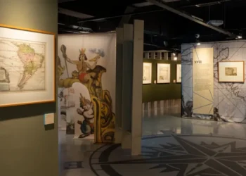 Farol Santander expõe mapas que contam histórias do Brasil