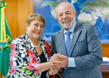Lula recebe Michelle Bachelet e reafirma apoio à sua candidatura para chefia da ONU