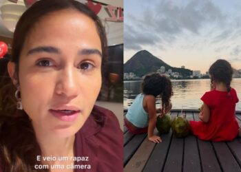 Nanda Costa relata susto em shopping e desafa sobre fotos de suas filhas sem autorização