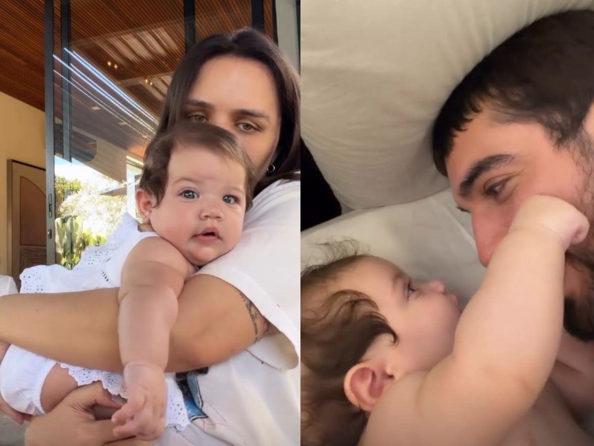 Rafa Kalimann e Nattan encantam a web com cliques fofos ao lado de Zuza