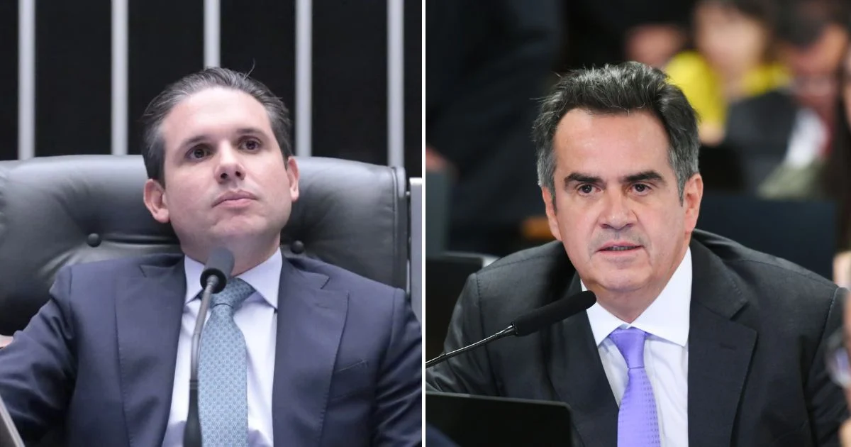 Moraes arquiva investigação em caso de malas em aeroporto envolvendo Hugo Motta e Ciro Nogueira