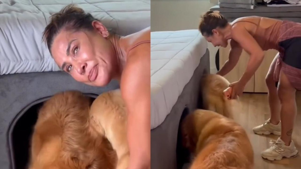 Saiba por que a cama de Scheila Carvalho está dando o que falar