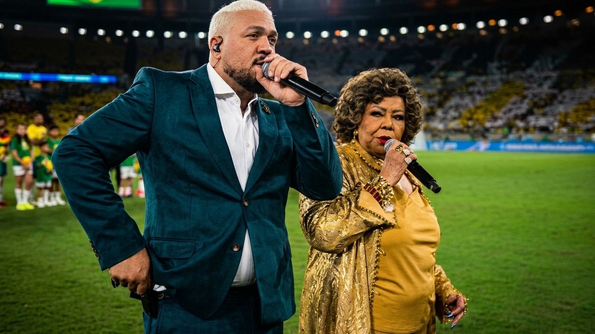 Web detona apresentação de Alcione e Belo durante Hino Nacional