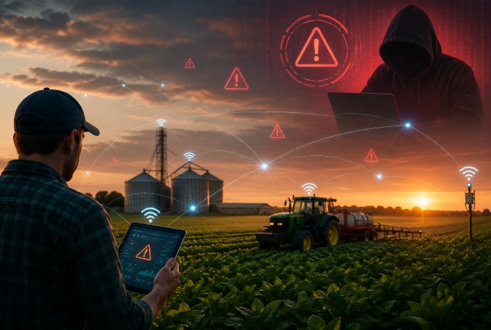 Agro brasileiro registra mais de 39 mil ataques cibernéticos em 2025