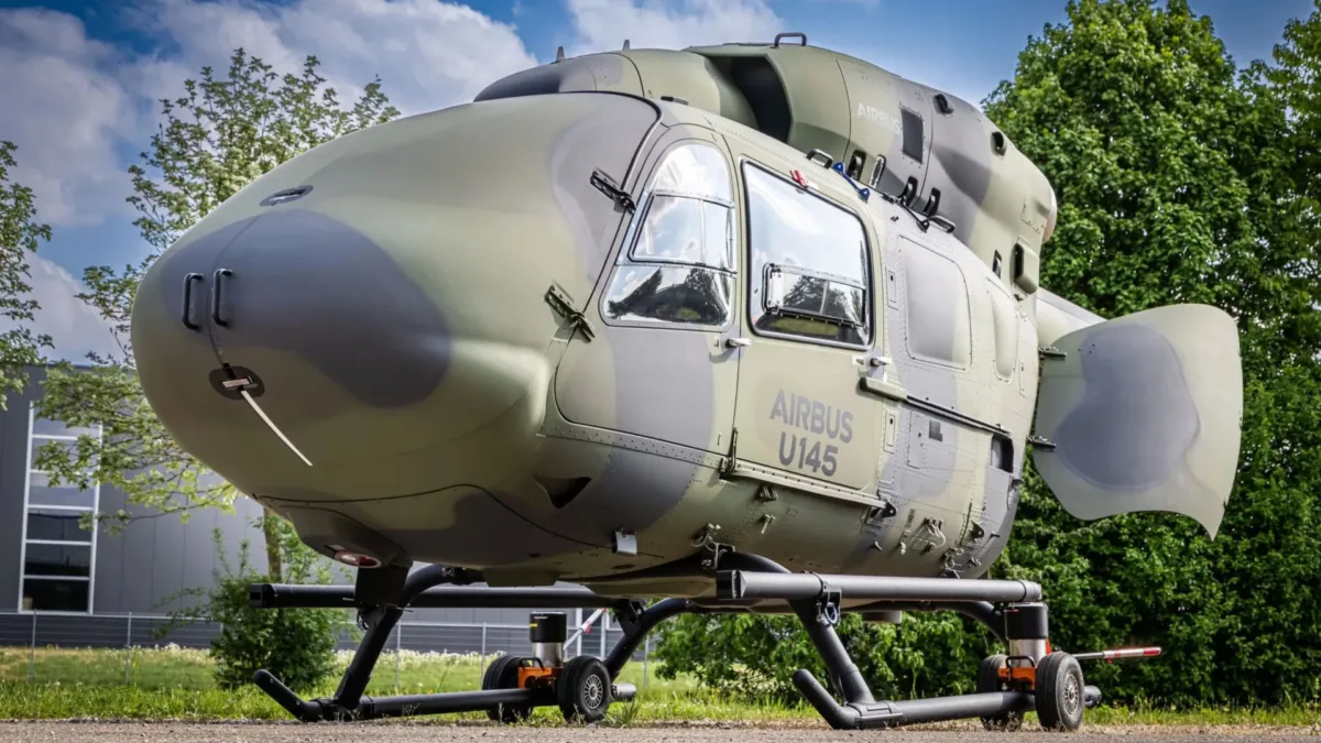 Airbus apresenta helicóptero U145 que voa sem piloto e promete inovação no setor aéreo