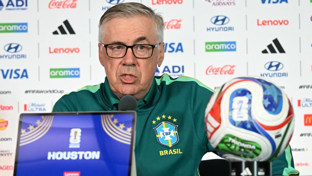 Ancelotti revela que acompanha goleiro japonês Zion Suzuki antes de Brasil x Japão na Copa do Mundo