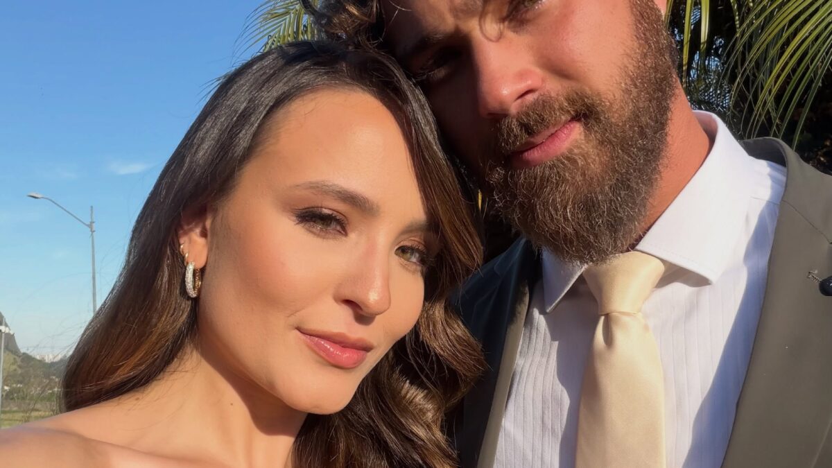 André Luiz Frambach e Larissa Manoela celebram casamento de Eike Duarte e Natália Vivacqua