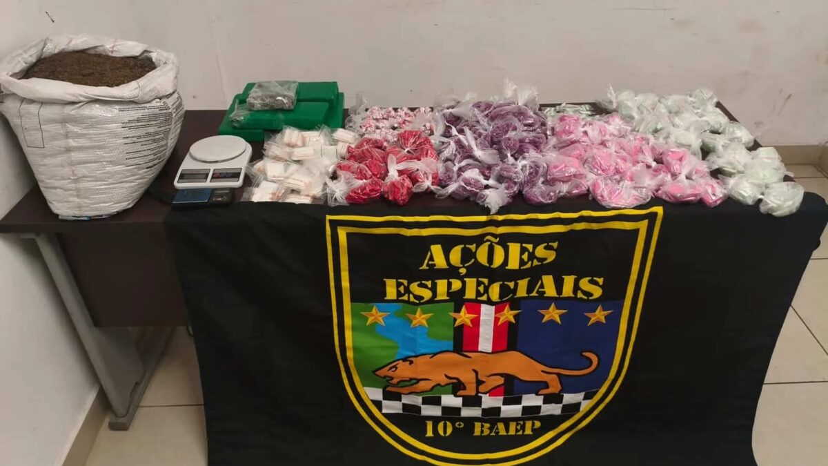BAEP apreende mais de 13 kg de drogas em operação no Jardim São Domingos, SP