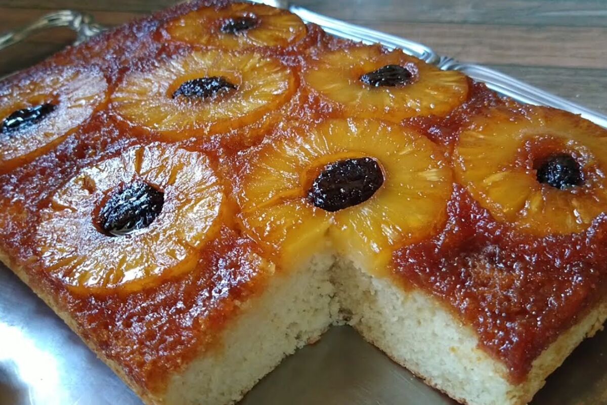 Bolo de abacaxi fofinho: a sobremesa deliciosa e prática que você precisa fazer!
