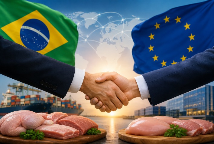 Brasil e União Europeia negociam para evitar perdas de US$ 2 bilhões em exportações de proteína animal