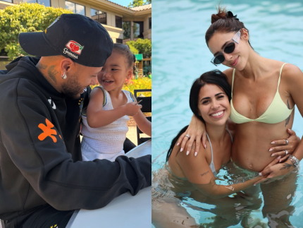 Bruna Biancardi exibe barriga da 3ª gravidez e momentos de lazer nos EUA com filhas
