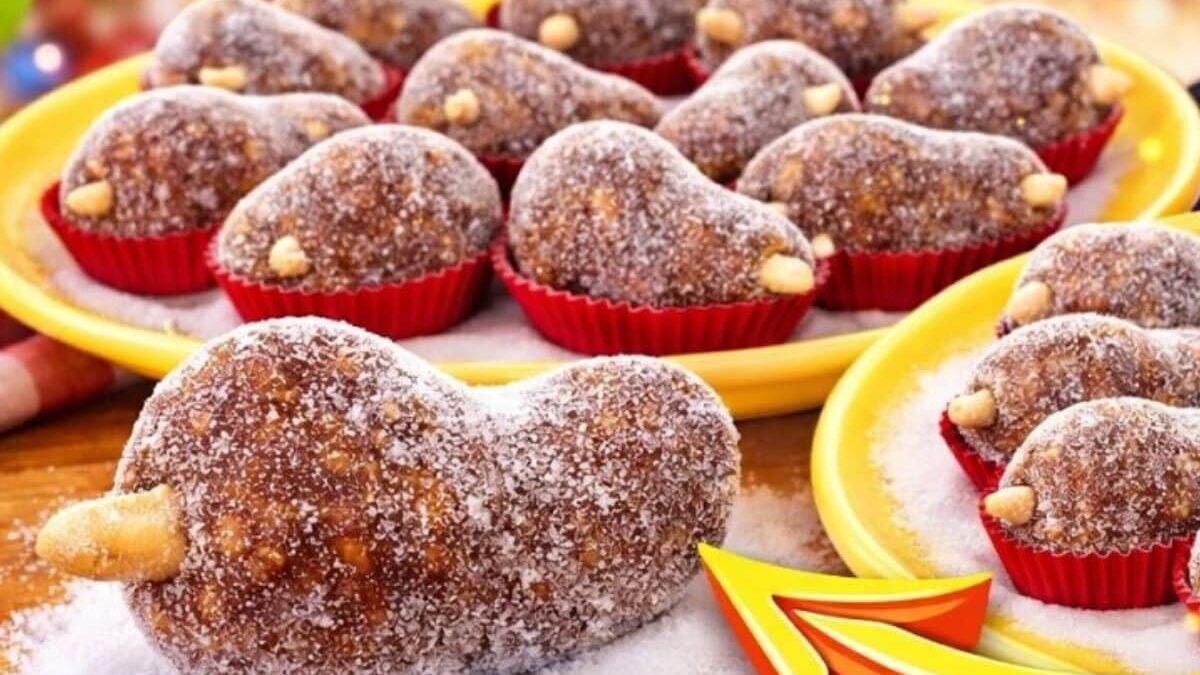 Cajuzinho de festa: receita rápida e fácil que não vai ao fogo