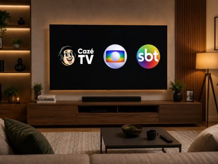 CazéTV e TV aberta intensificam disputa por audiência no cenário esportivo